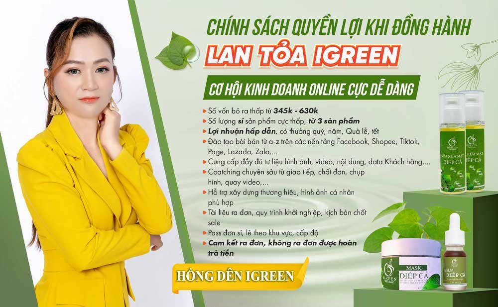 HỒNG DÊN IGREEN