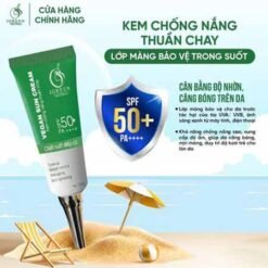 Kem chống nắng thuần chay igreen sfp50+pa