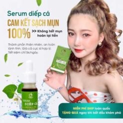 Serum trị mụn diếp cá igreen - Sạch mụn hết thâm