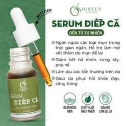 Serum trị mụn diếp cá igreen - Sạch mụn hết thâm