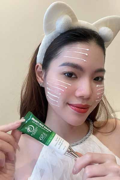 Kem chống nắng Igreen 60ml SPF50+, thành phần thuần chay, nâng Tone trắng da, kiềm dầu dành mọi loại da, khô nhạy cảm mẹ bầu mẹ bỉm tuổi dậy thì đều dùng được