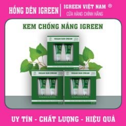 kem chống nắng thuần chay igreen pfs50+