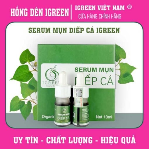 serum trị mụn diếp cá igrneen